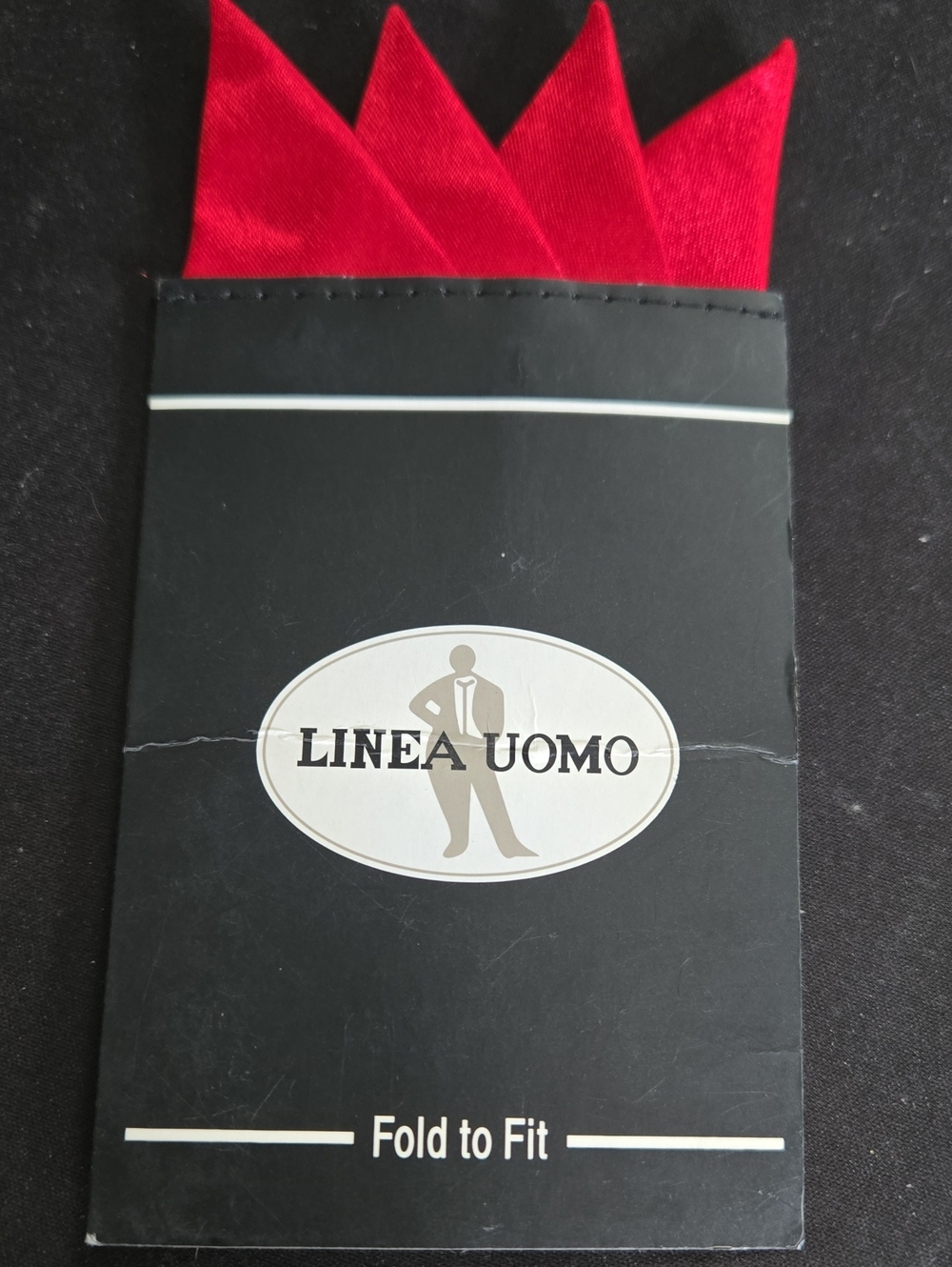 Men’s Red Pocket Square